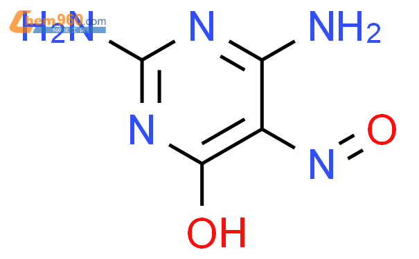 2,4-二氨基-6-羟基-5-亚硝基嘧啶
