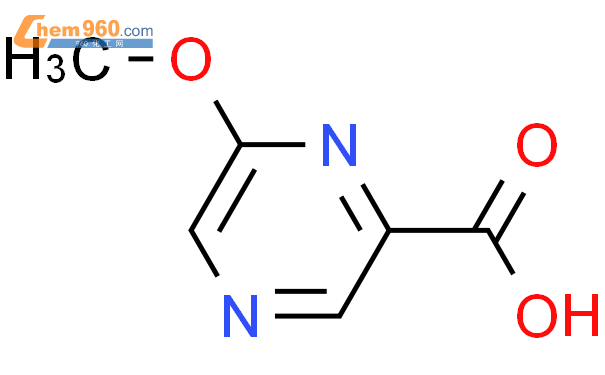 2-甲氧基-6-羧酸吡嗪结构式图片|24005-61-6结构式图片