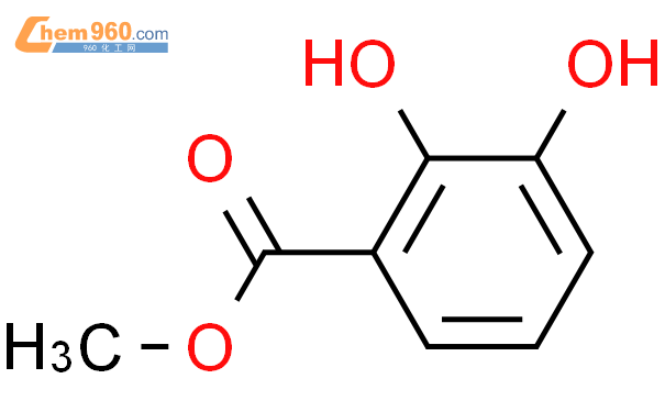 2,3-二羟基苯甲酸甲酯结构式图片|2411-83-8结构式图片
