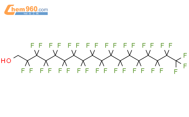 1h,1h-全氟-1-十八醇结构式