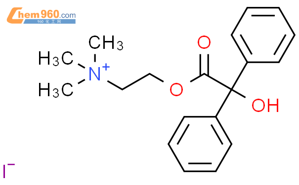 2424 71 7ethanaminium2 2 Hydroxy 22 Diphenylacetyloxy Nnn Trimethyl Iodide 11化学式 