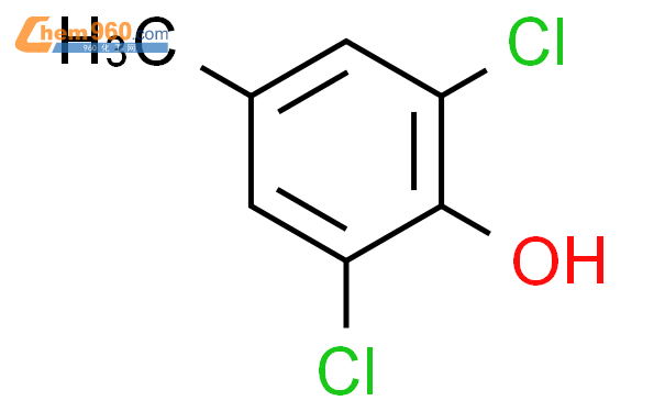 2,6-二氯甲酚结构式图片|2432-12-4结构式图片