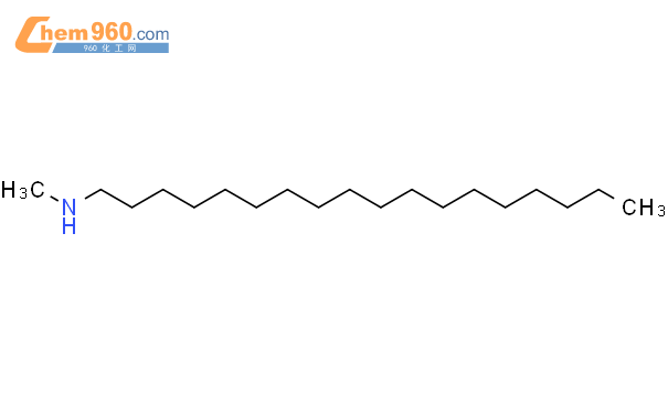 N-甲基十八烷-1-胺结构式图片|2439-55-6结构式图片