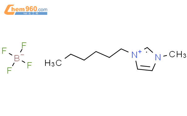 1-正己基-3-四氟硼酸甲基咪唑结构式图片|244193-50-8结构式图片