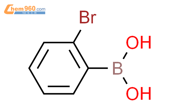 2-溴苯基硼酸结构式图片|244205-40-1结构式图片