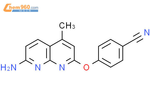 Benzonitrile Amino Methyl Naphthyridin Yl Oxy Mol