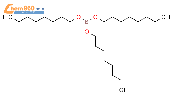 硼酸三辛酯结构式图片|2467-12-1结构式图片
