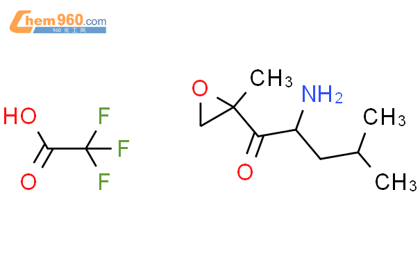 (2S)-2-氨基-4-甲基-1-[(2R)-2-甲基环氧乙烷基]-1-戊酮三氟乙酸盐
