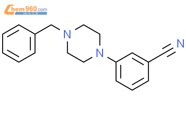 3-(4-苄基哌嗪-1-基)苯甲腈