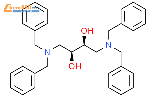 247190 83 6 2 3 Butanediol 1 4 Bis[bis Phenylmethyl Amino] 2s 3s 化学式、结构式、分子式、mol 960化工网