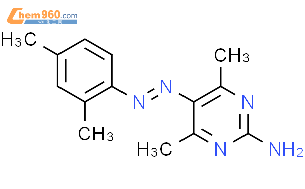 24749 01 7 2 Pyrimidinamine 5 2 2 4 Dimethylphenyl Diazenyl 4 6