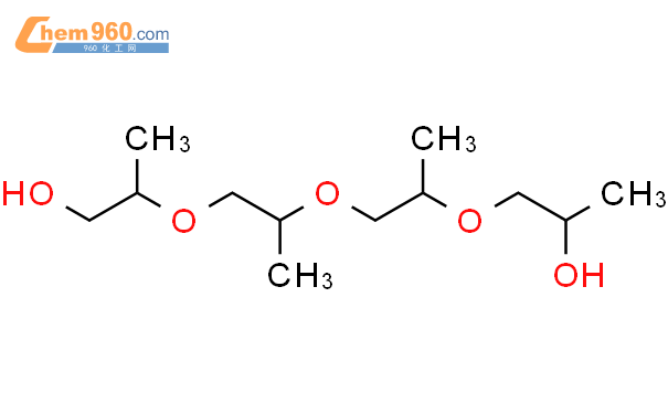 四聚1,2-丙二醇結構式圖片|24800-25-7結構式圖片