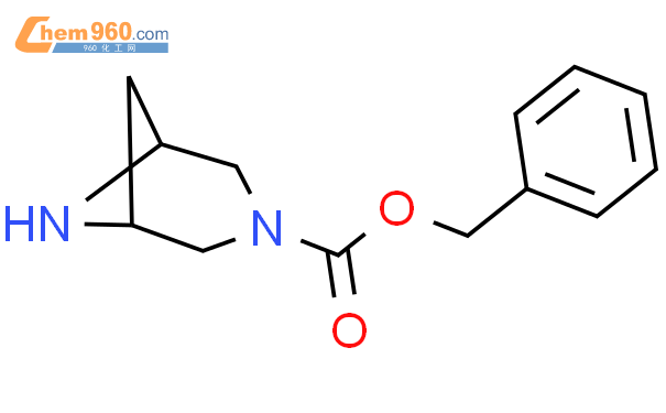 3,6-二氮杂-双环[3.1.1]庚烷-3-羧酸苄酯结构式