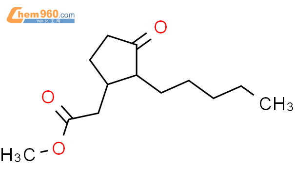 二氢茉莉酮酸甲酯结构式图片|24851-98-7结构式图片