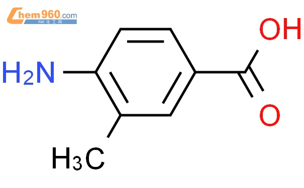 4-氨基-3-甲基苯甲酸结构式图片|2486-70-6结构式图片