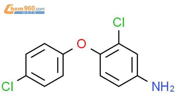 3-氯-4-(4-氯苯氧基)苯胺结构式图片|24900-79-6结构式图片