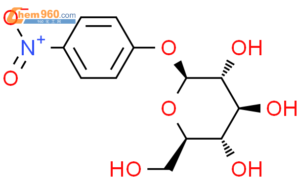 4-硝基苯基-β-D-吡喃葡萄糖苷结构式图片|2492-87-7结构式图片