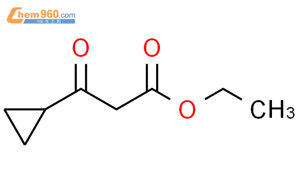 3-环丙基-3-氧代丙酸乙酯结构式图片|24922-02-9结构式图片