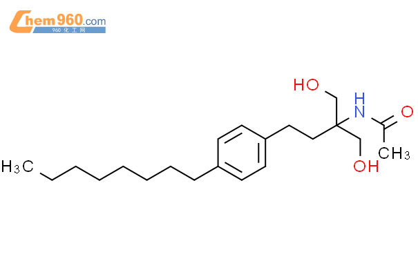 鹽酸芬戈莫德中間體1結構式圖片