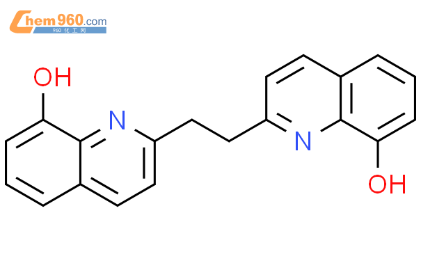 249614-38-8,2-[2-(8-hydroxyquinolin-2-yl)ethyl]quinolin-8-ol化学式、结构式、分子式 ...