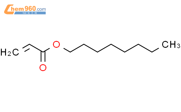 丙烯酸辛酯结构式图片|2499-59-4结构式图片