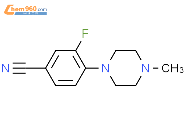 4-(4-甲基哌嗪-1-基)-3-氟苯甲腈