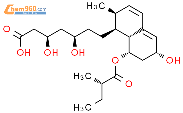 普伐他汀结构式图片
