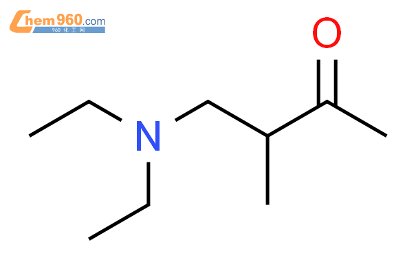 25115-53-1,2-Butanone,4-(diethylamino)-3-methyl-化学式、结构式、分子式、mol – 960化工网
