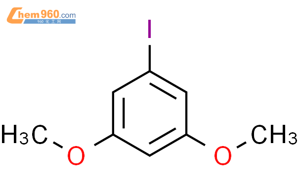 3,5-二甲氧基碘苯,1-碘-3,5-二甲氧基苯结构式图片|25245-27-6结构式图片
