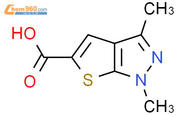 1,3-二甲基-1H-噻吩基[2,3-c!吡唑-5-羧酸