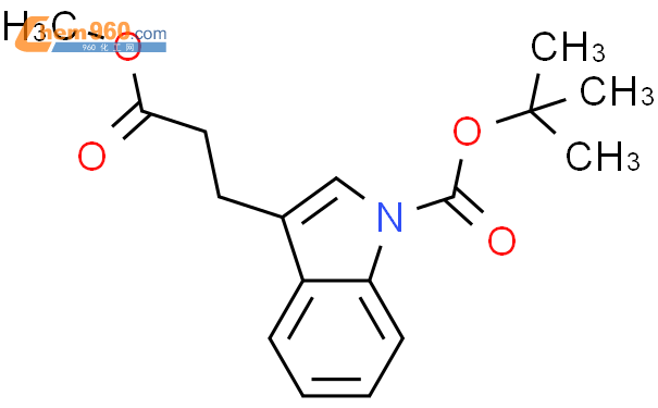 N-BOC-吲哚-3-丙酸甲酯