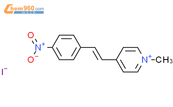 1-甲基-4-[(1E)-2-(4-硝基苯基)乙烯基]吡啶鎓碘化物结构式图片|25565-20-2结构式图片
