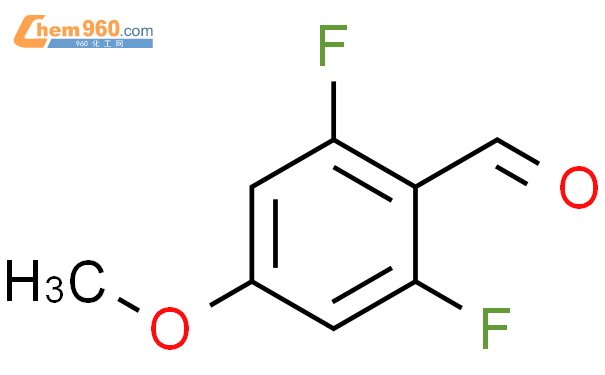 2,6-二氟-4-甲氧基苯甲醛结构式图片|256417-10-4结构式图片