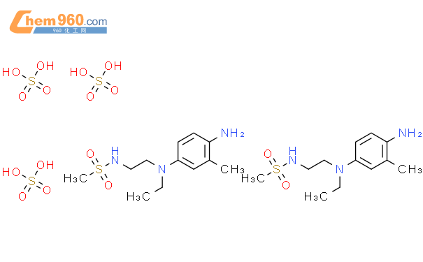 彩色显影剂CD-3；4-氨基-N-乙基-N-(beta-甲磺酰胺乙基)间甲苯胺硫酸盐