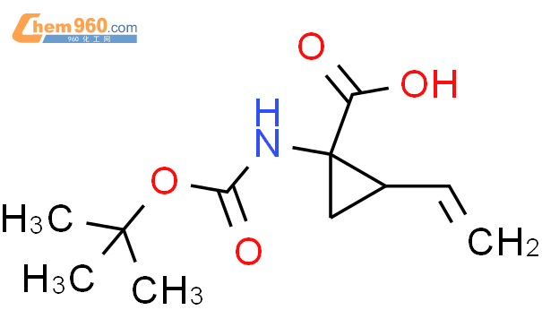 (1R,2S)-1-(叔丁氧羰基氨基)-2-乙烯基环丙烷甲酸