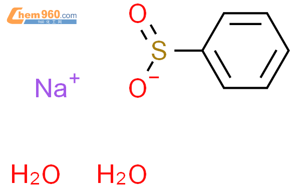 二水苯亚磺酸钠结构式图片|25932-11-0结构式图片