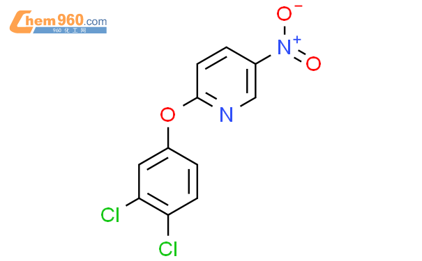 2-(3,4-二氯苯氧基)-5-硝基吡啶結構式圖片|25935-29-9結構式圖片