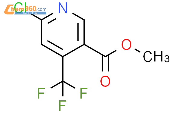6-氯-4-三氟甲基烟酸甲酯结构式图片|261635-79-4结构式图片