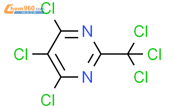 26175-87-1-pyrimidine-4-5-6-trichloro-2-trichloromethyl