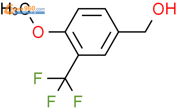 3-三氟甲基-4-甲氧基苄醇结构式图片|261951-88-6结构式图片