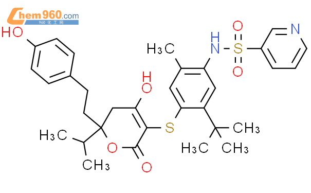 263842-57-5,3-Pyridinesulfonamide,N-[4-[[5,6-dihydro-4-hydroxy-6-[2-(4 ...