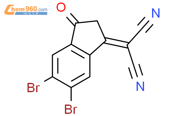2-(5,6-二溴-3-氧代-2,3-二氢-1H-茚-1-亚基)丙二腈