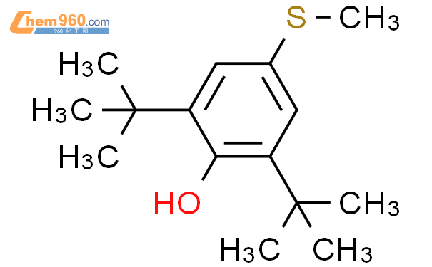 26532 80 9 Phenol 2 6 bis 1 1 dimethylethyl 4 methylthio CAS号 26532