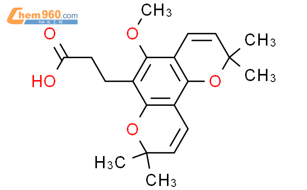 26535-36-4_2H,8H-Benzo[1,2-b:3,4-b']dipyran-6-propanoicacid, 5-methoxy ...