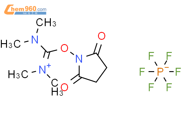 N,N,N′,N′-四甲基-O-(N-琥珀酸亚胺基)脲六氟磷酸盐结构式图片|265651-18-1结构式图片