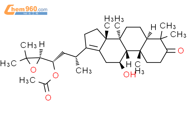 泽泻醇 B 乙酸酯 泽泻醇B醋酸酯结构式图片|26575-95-1结构式图片