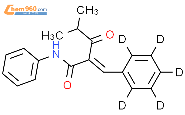 (2E)-4-甲基-3-氧代-N-苯基-2-[(2H5)苯基亚甲基]戊酰胺