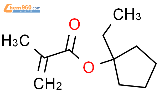 1-乙基环戊基甲基丙烯酸酯结构式图片|266308-58-1结构式图片