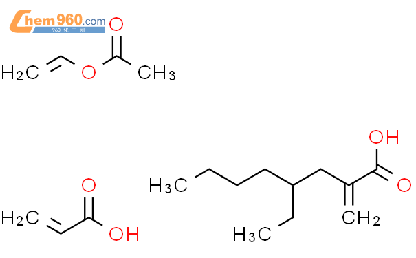 2-丙烯酸与乙酸乙酯和2-丙烯酸-2-乙基己酯的聚合物