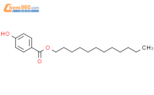 正十二烷基对羟基苯甲酸酯结构式图片|2664-60-0结构式图片